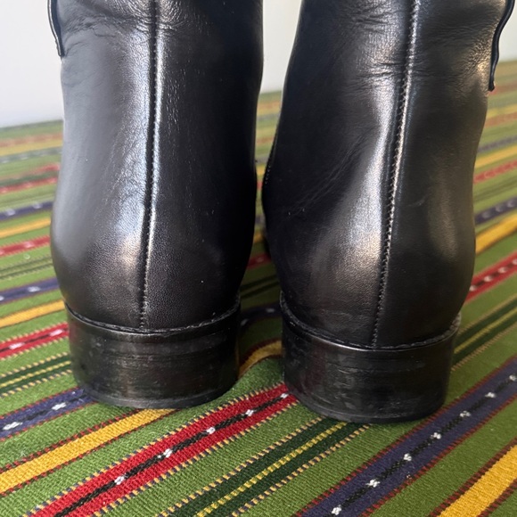 Cole Haan Katrina Knee-High Riding Boots Black Leather Size 9.5B - Picture 11 of 14